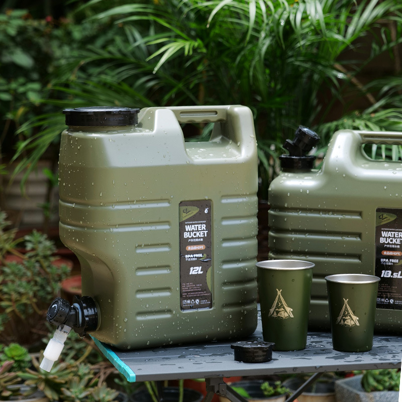 5L Portable Bidon d'eau avec Poignée, Reservoir Eau Camping Car