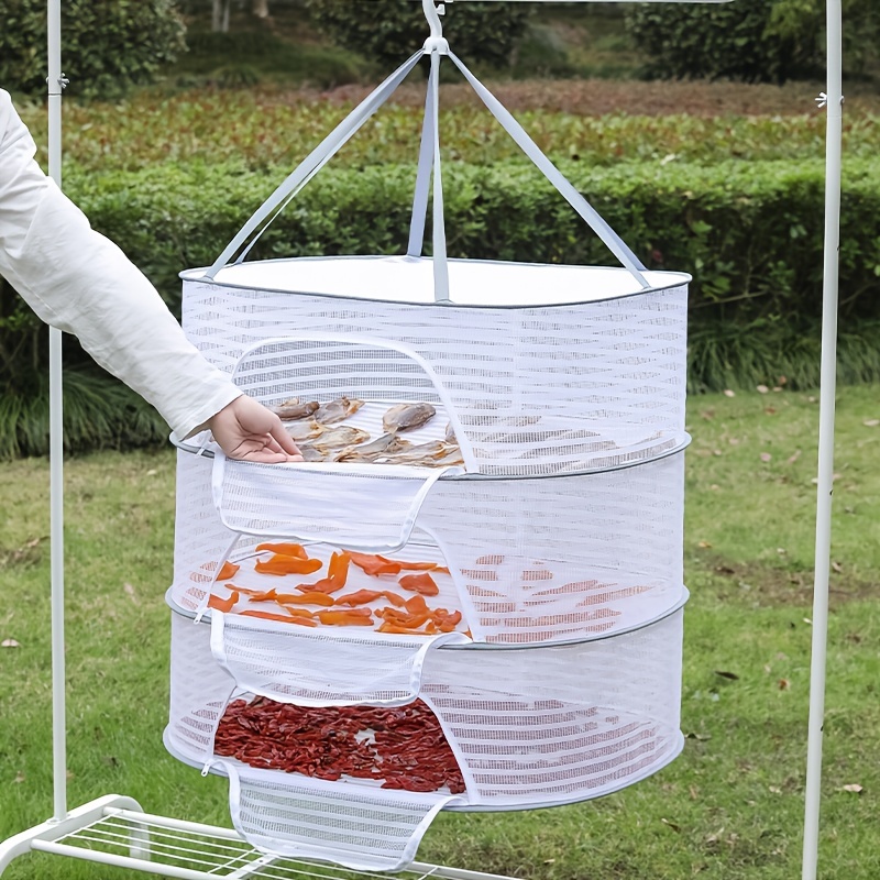 Mkyiongou 4 Layers Mesh Drying Net Home Vegetable/Food/ Herb