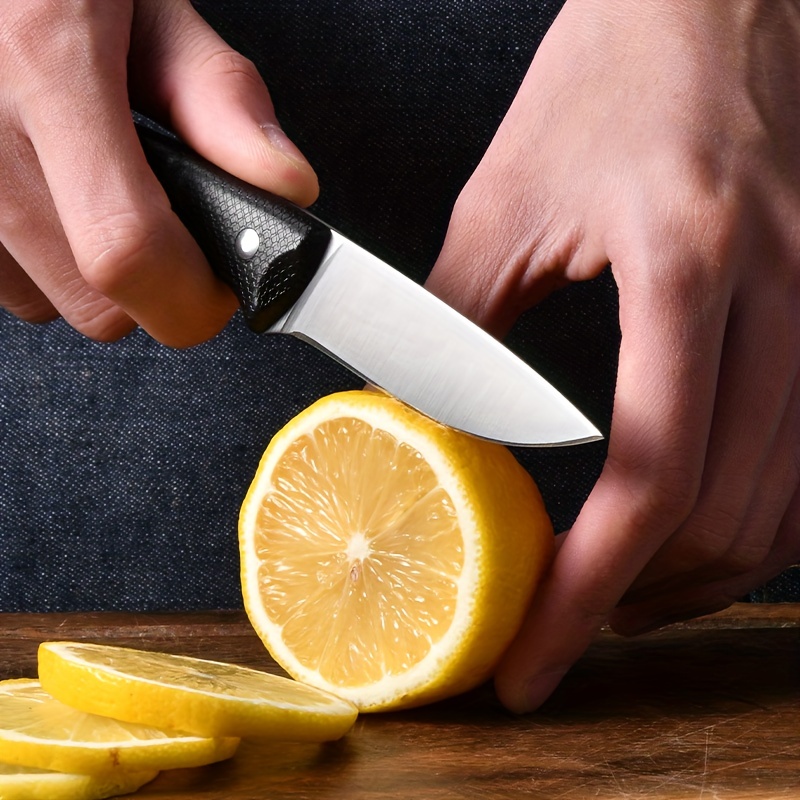 Pelador de verduras y frutas, cuchillo de acero inoxidable