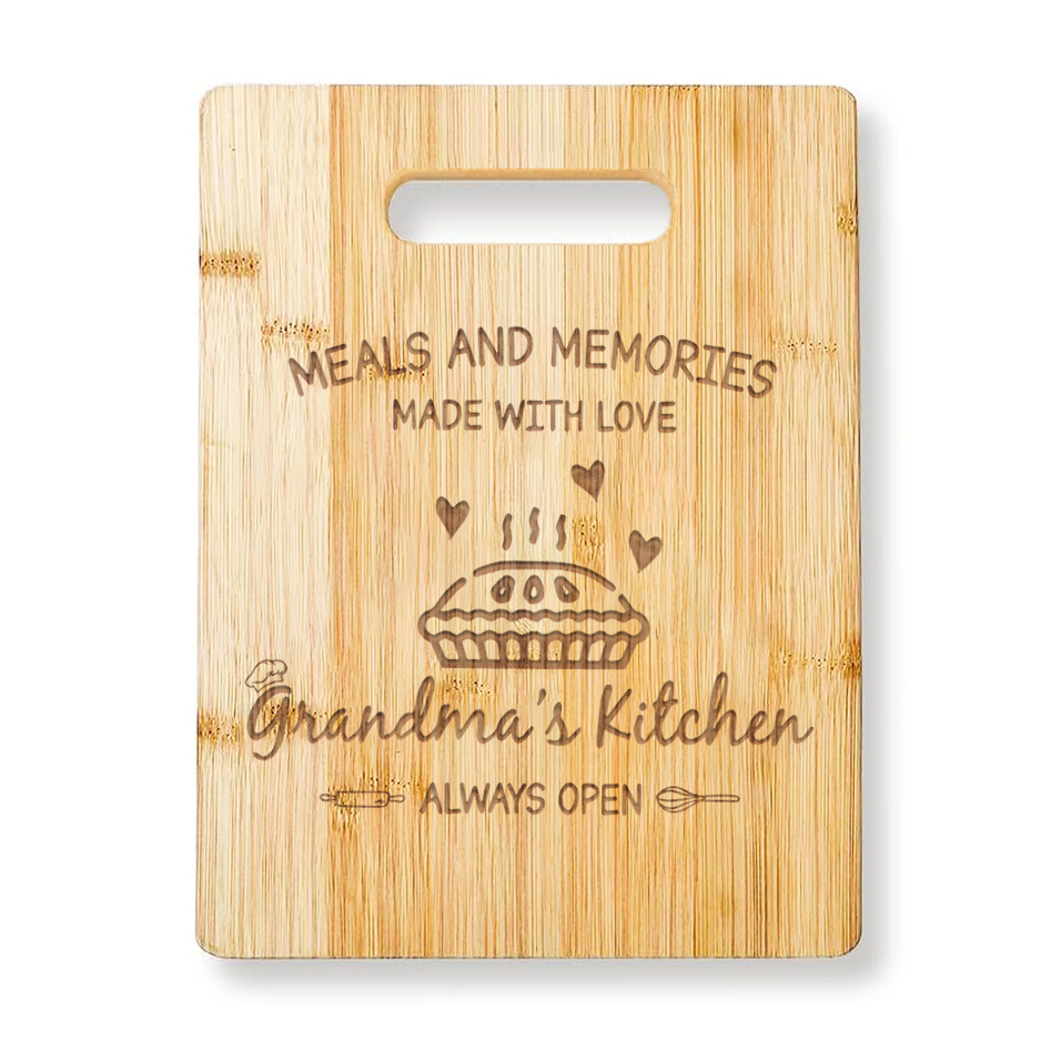 Engraved Made With Love In Nana's Kitchen Cutting Board