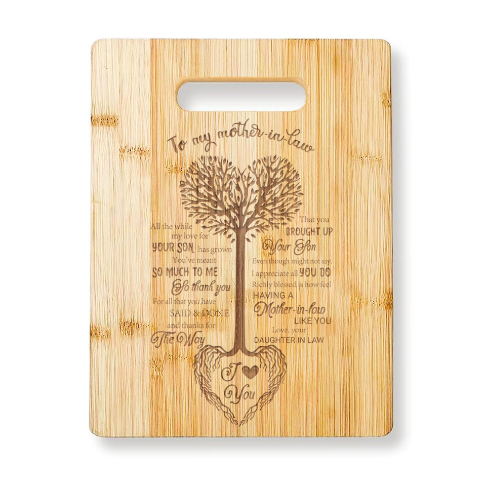 Bamboo Cutting Board for Mom Mom Gifts for Birthday, Mother's Day,  Christmas, or Just Because – INNObeta