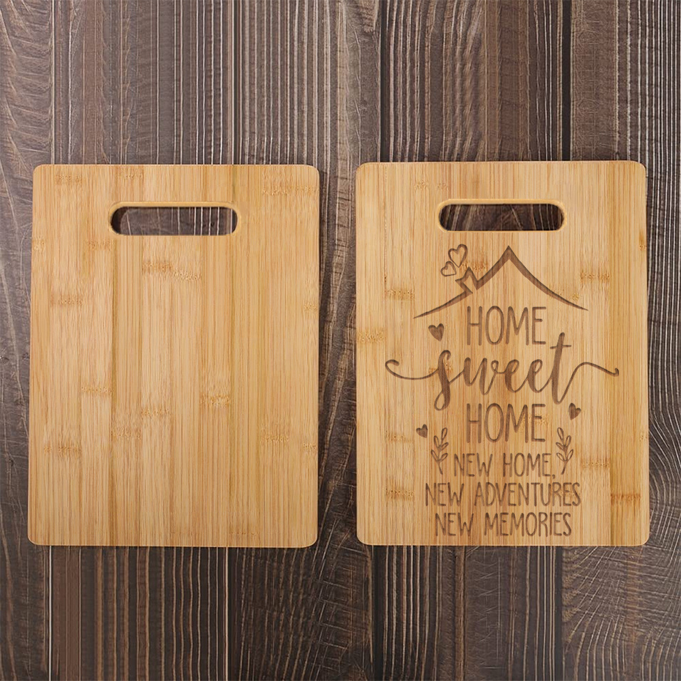 Chopping Board, Bamboo Cutting Board, Engraving Cutting Board, House  Warming Gifts For New Home, Kitchen Housewarming Gift New Home Gifts For  First Home New House Apartment, Gift For Couple, Chrismas Gifts, Halloween