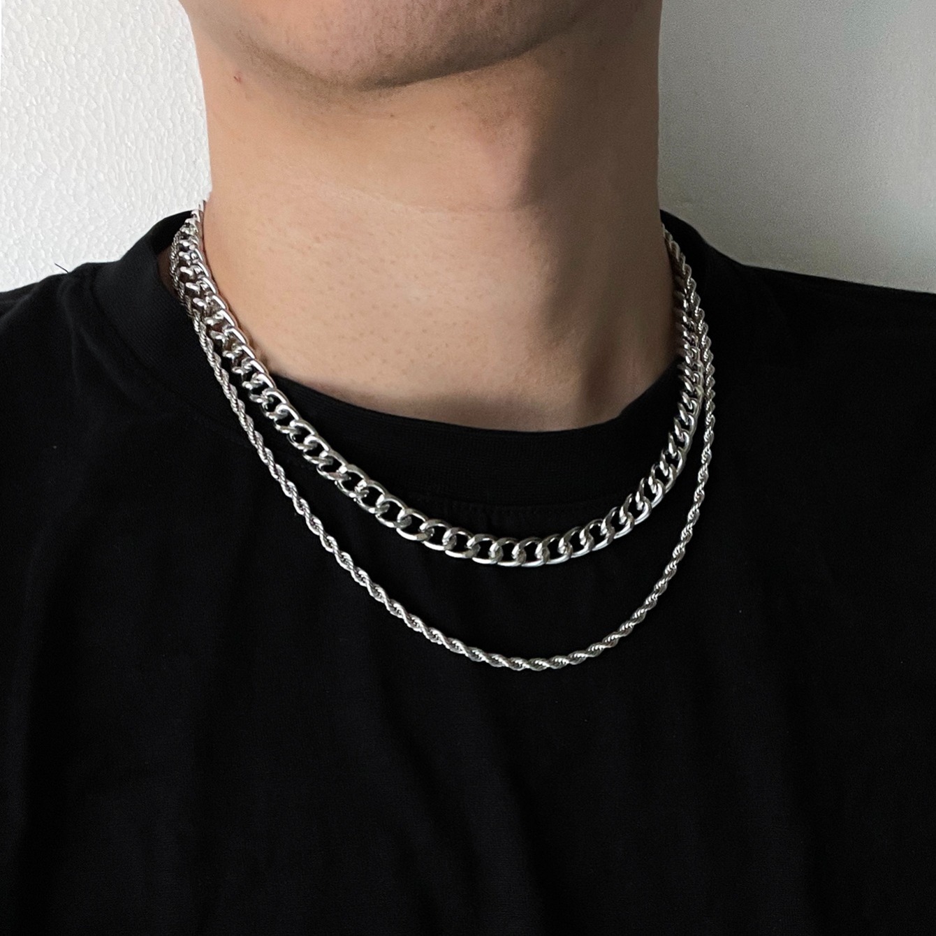 Choker Necklace For Mens - Temu