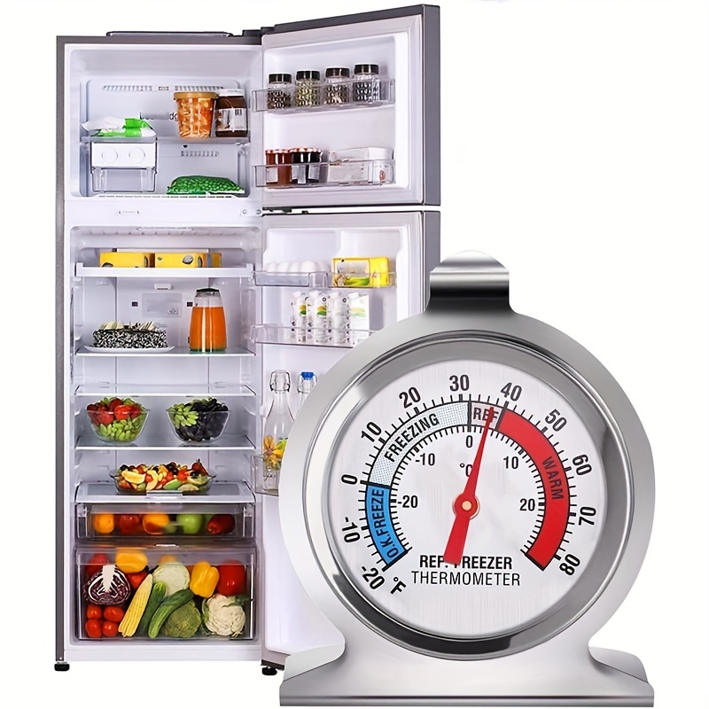1pc Thermomètre Numérique Réfrigérateur Sans Givre Lcd - Temu Canada