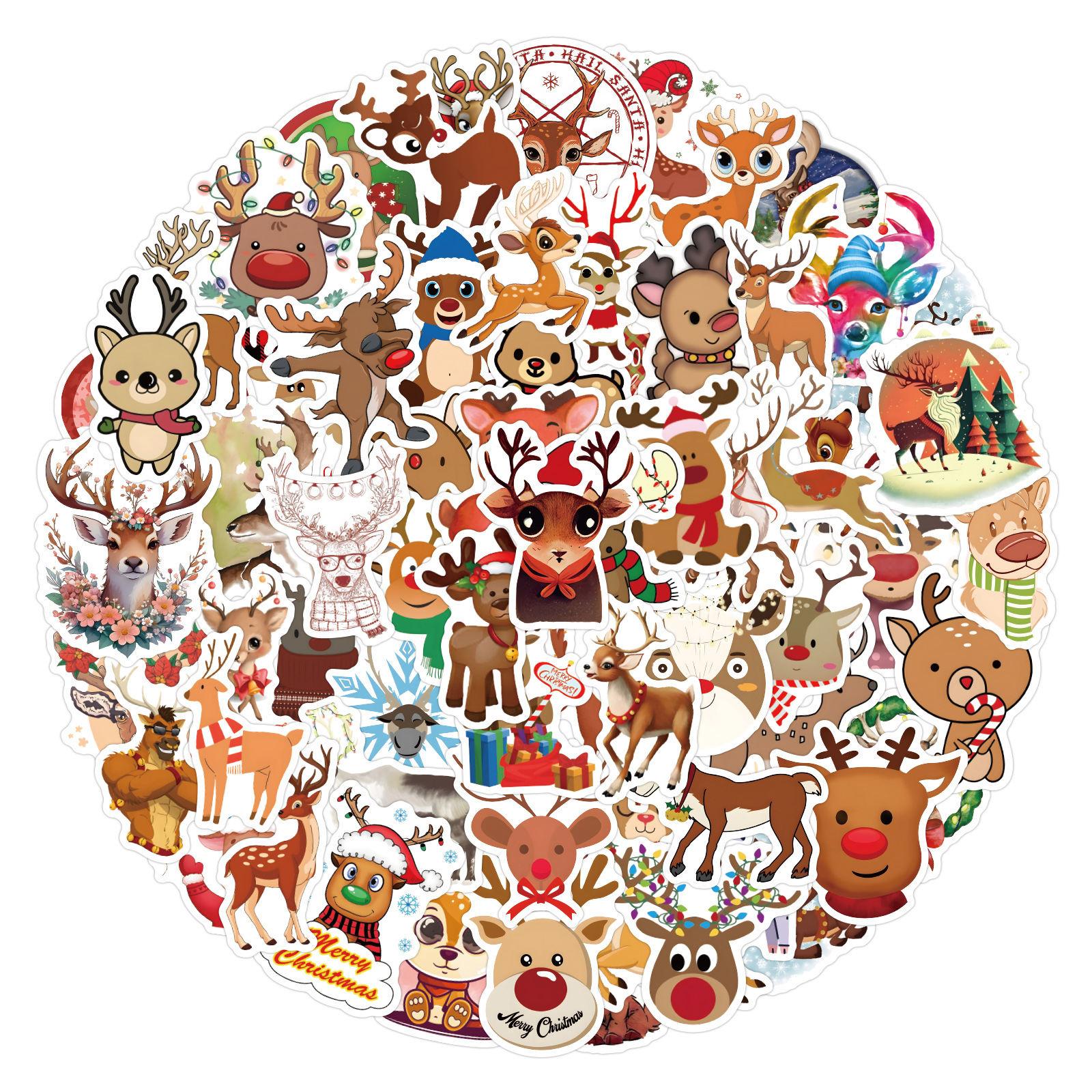 Cartoon Stickers 100PCS Stickers Gift for Teens/Kids