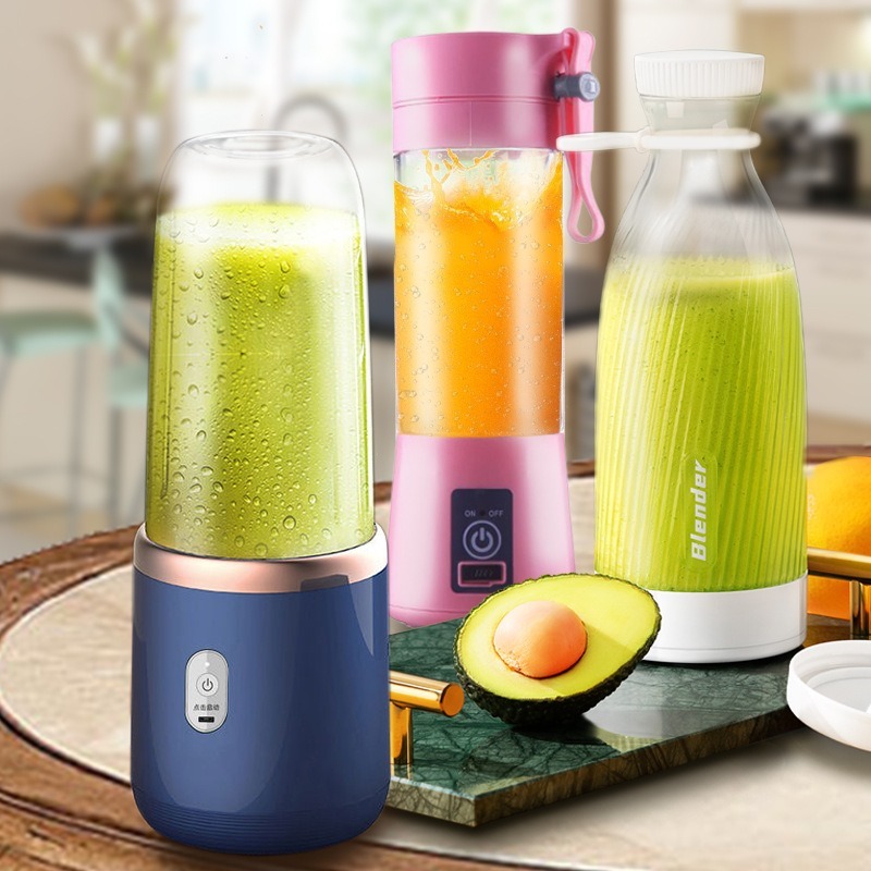 Juicer, Portable Blender Cup, Electric Blender Juicer, Electric Usb Juicer  Blender, Mini Blender, Portable Blender For Shakes And Smoothies, Juice,  Six Blades Great For Mixing, Kitchen Tools, Chrismas Gifts, Halloween Gifts  