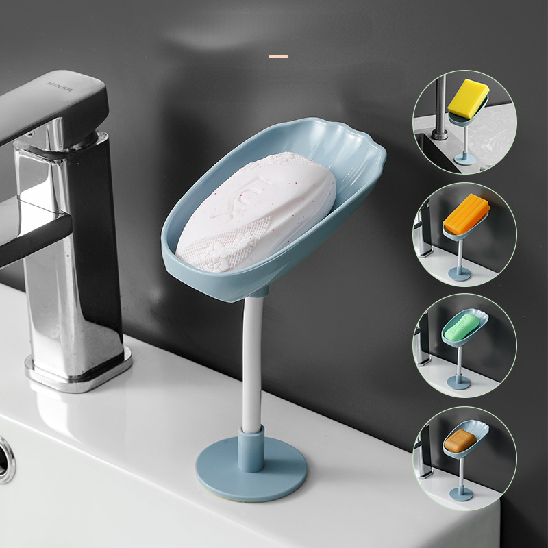 Soap Dish For Sink Self Draining Soap Holder For Shower Wall - Temu