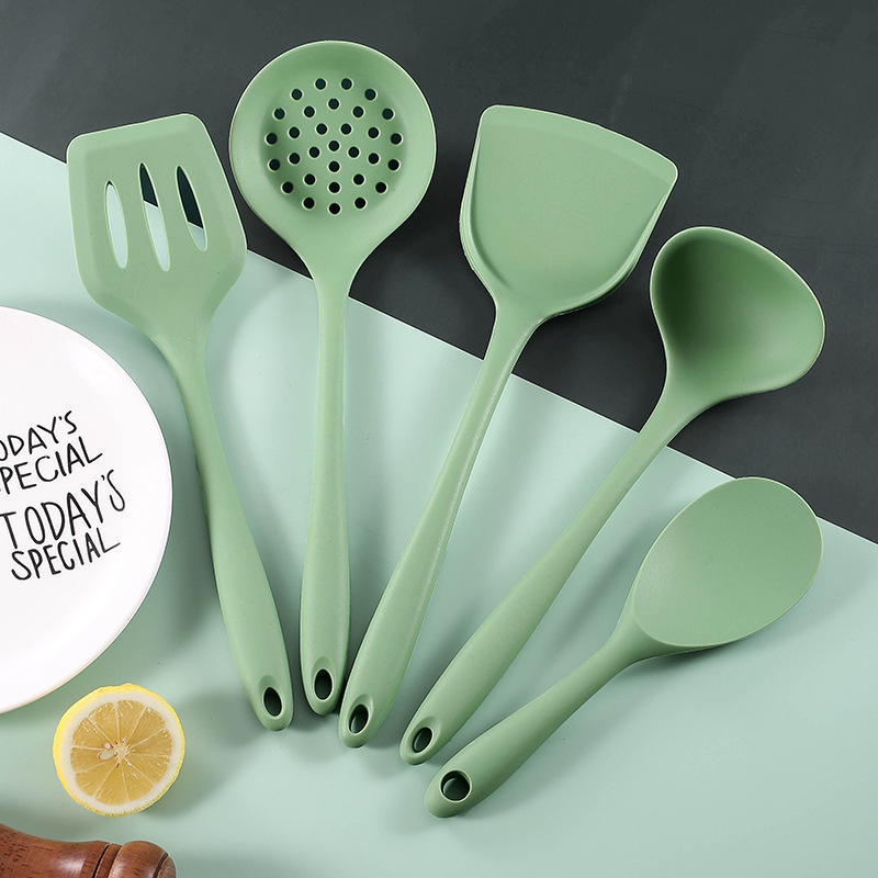 Silicone Spatula Set Super Big Size High Heat Resistant - Temu