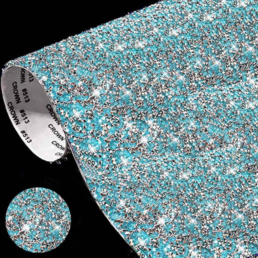 1pc Kristall Strass Blatt Bling Bling Aufkleber Diy Glitter - Temu Germany