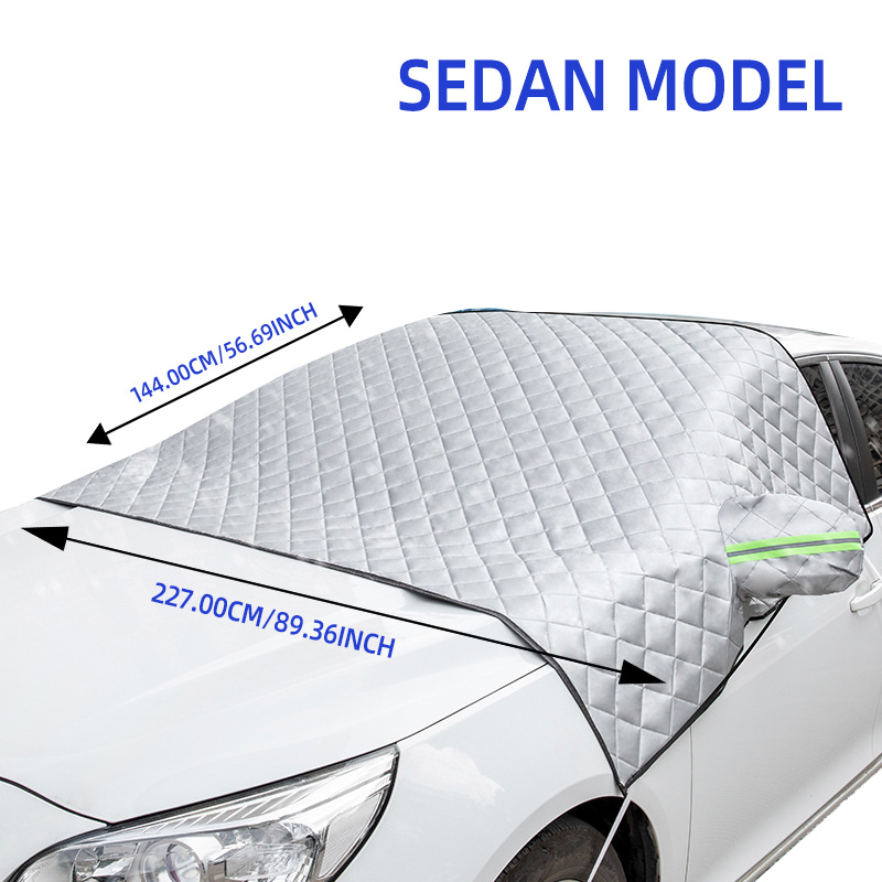 4-Lagen Verdickung Sonnenschutz, Schnee- Und Frostschutz Auto