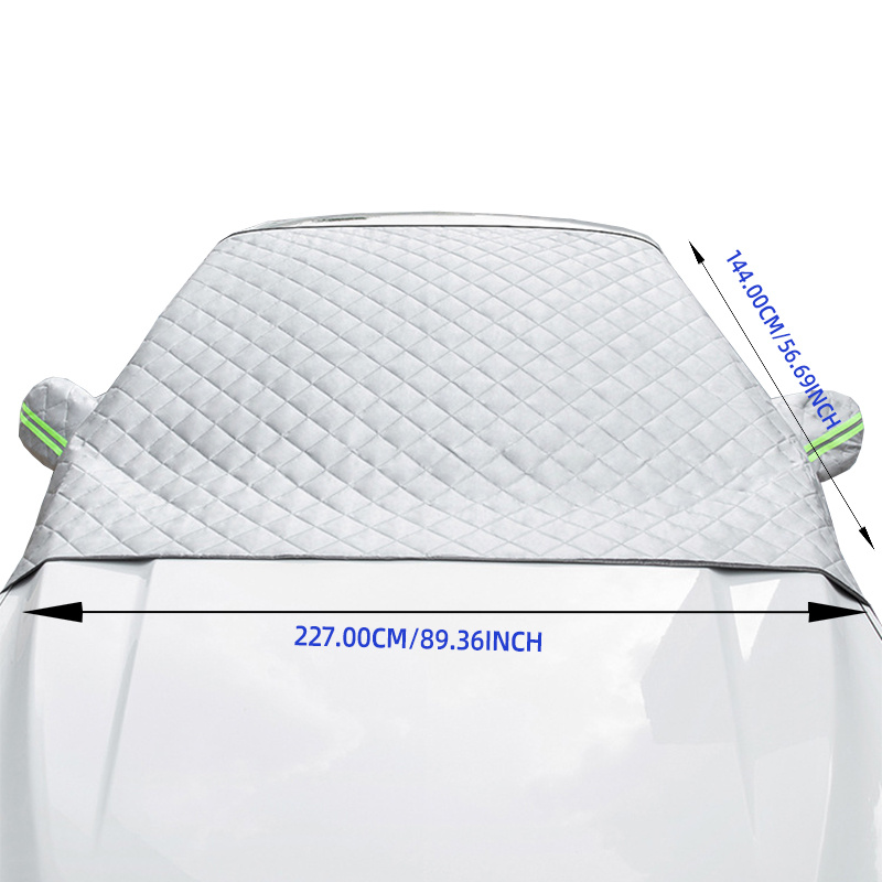 4-Layer Car Windshield Cover – Protects From Snow, Ice & Sun