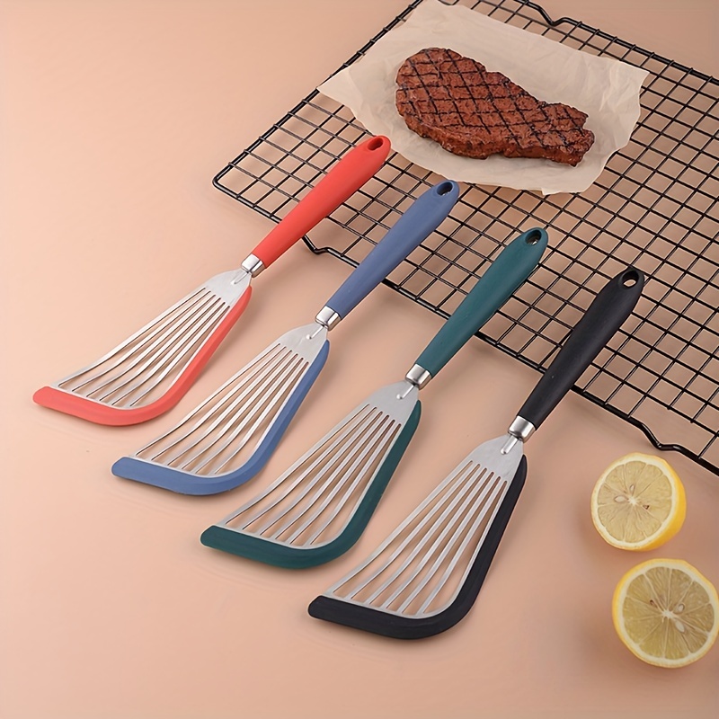 Fish Shovel Plastic Handle Frying Fish Spatula Kitchen - Temu