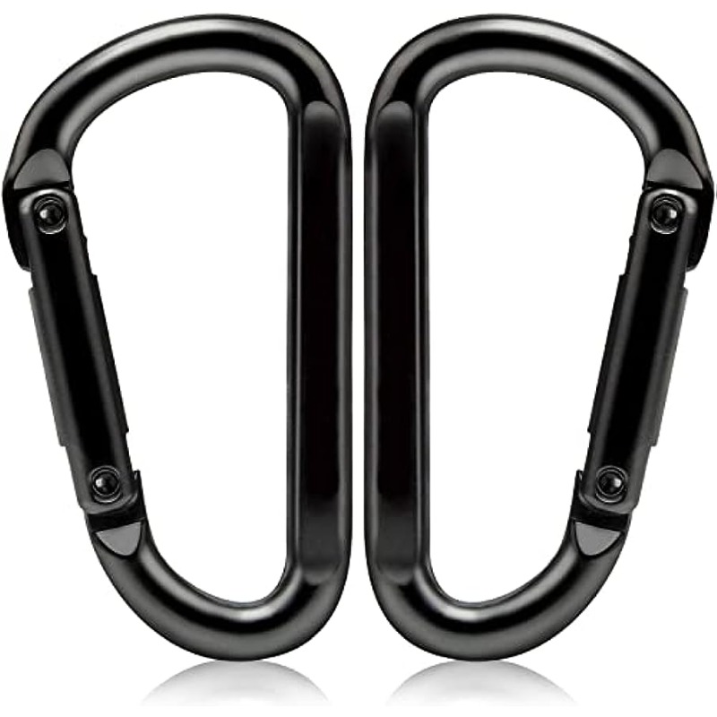 Durable D Buckle Keychain Metal Carabiner