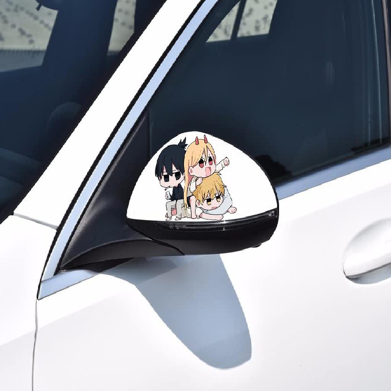 EARLFAMILY 5.1'' Power Anime Peeker Car Stickers Bumper Decal Decor Laptop  Trunk