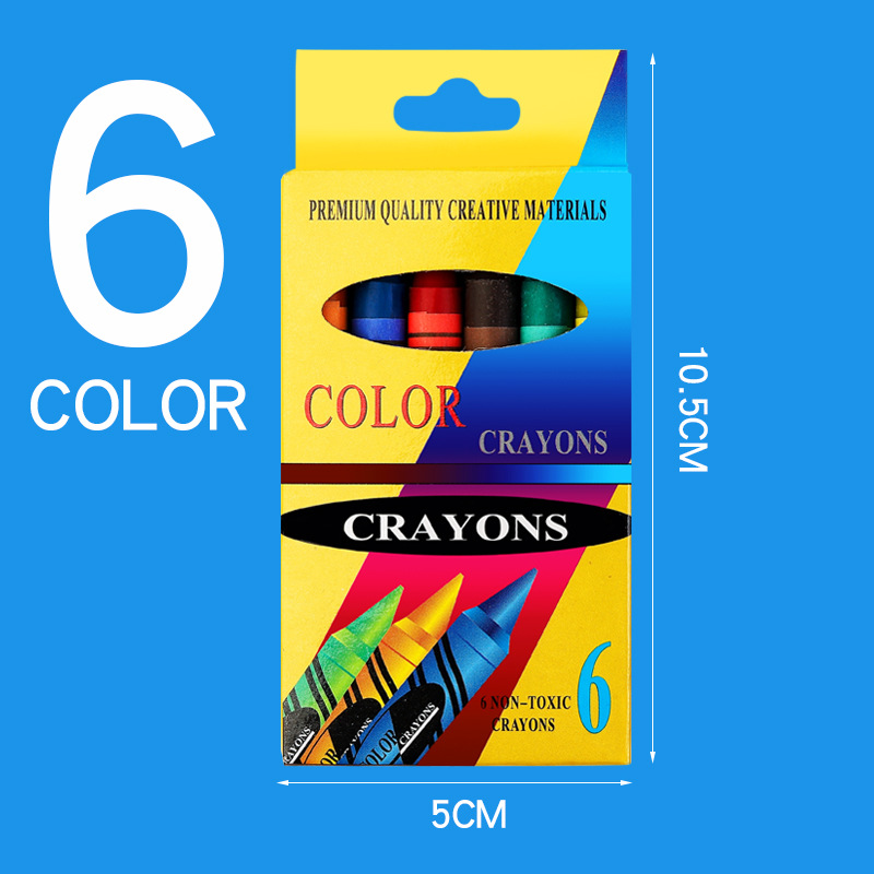 Childrens Painting Crayon Set 6 Color 8 Color 12 Color 24 Color