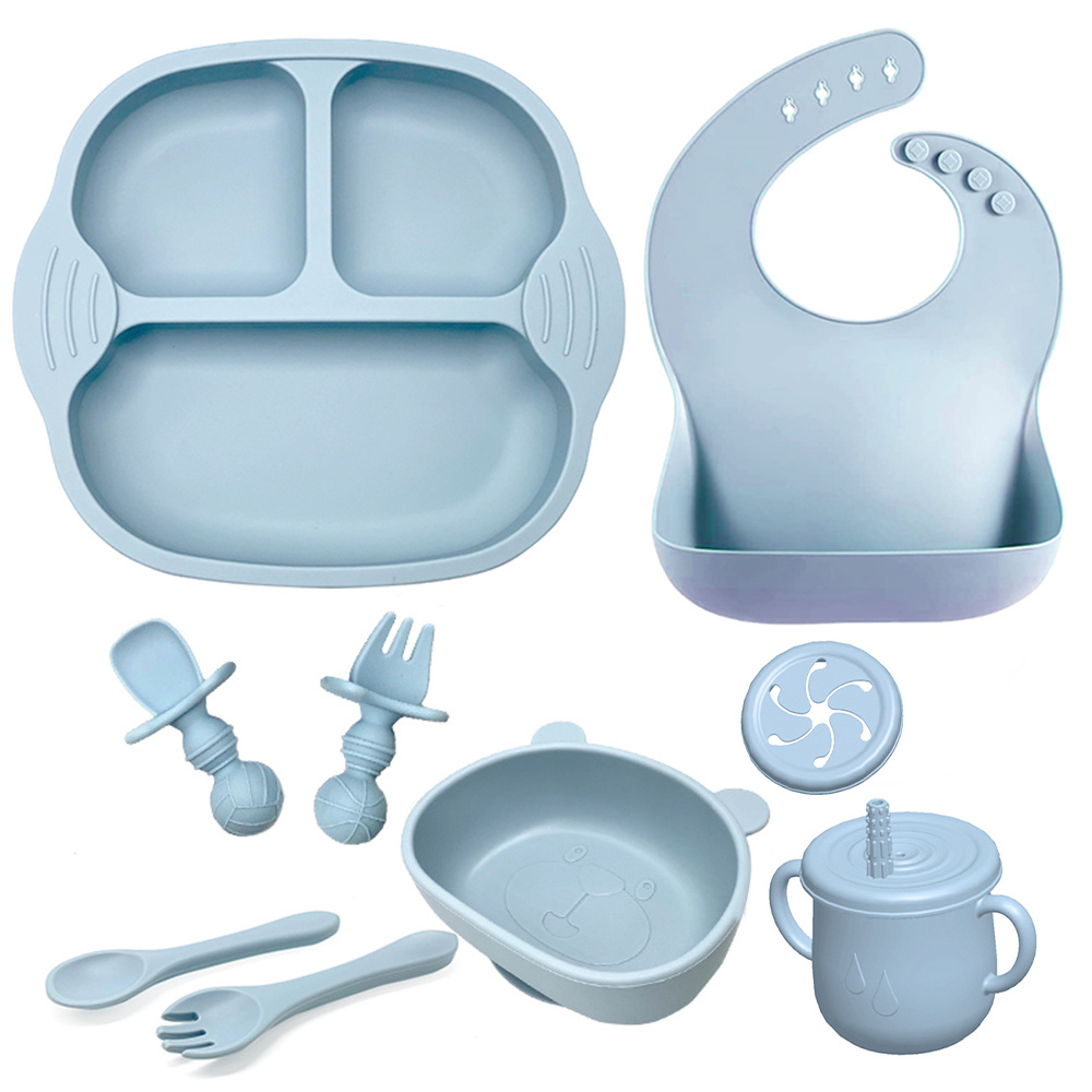Baby Bowls Plates Spoons Set
