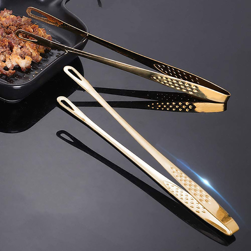 Kitchen Tongs Long Stainless Steel Barbecue Grill Tongs For Cooking Large  Metal Food Bbq Tongs For Serving Frying Salad - Temu