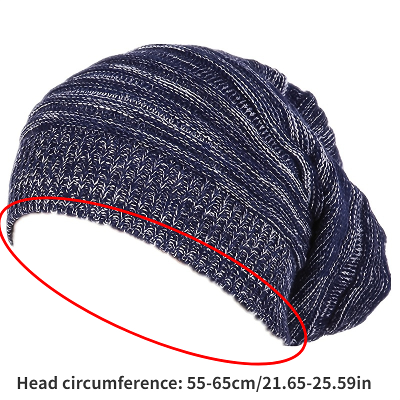 Wheat Embroidered Knitted Trendy Preppy Elastic Stretchy Thermal Slouchy  Baggy Beanie Hat, Fall Winter Keep Warm Lightweight Soft Comfortable Skull  Hat Skiing Hat For Travel, Travel Accessories - Temu