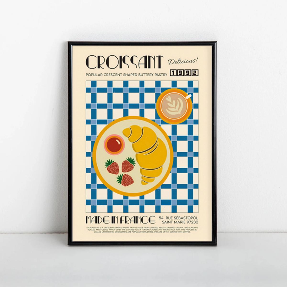 Retro Kitchen Poster Poster