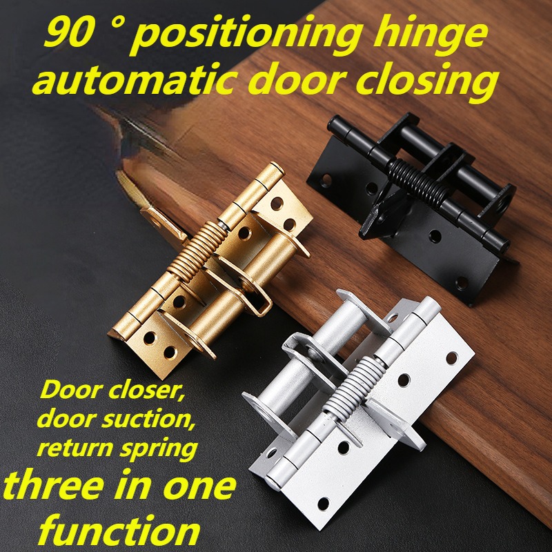 Spring door hinges both side open and automatic close hinges steel