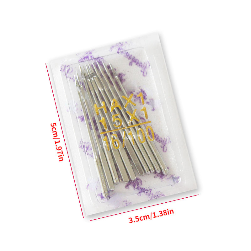 15Pcs-Sewing Machine Needles Universal Regular Point Machine Needles for  Home Sewing Machine Compatible with Singer, Brother and Old Sewing  Machine,Size in HAX1 65/9, 75/11, 90/14, 100/16, 110/18 (5 Colors)