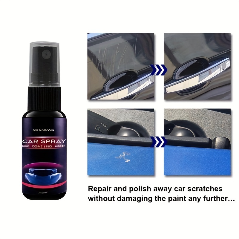 Car Ceramic Coating Spray Crystal Hydrophobic Layer Polishing Paint Coating  Agent Polish Scratch Repair Remover Paint Protection - AliExpress
