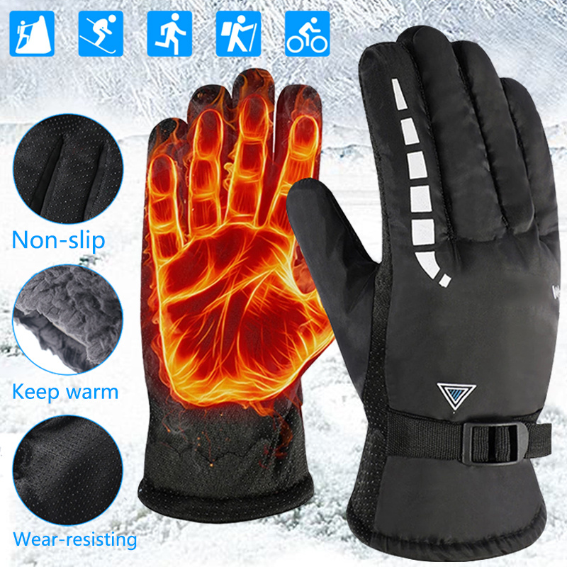 Guantes Ciclismo Impermeables Invierno Hombre Deportes Aire - Temu