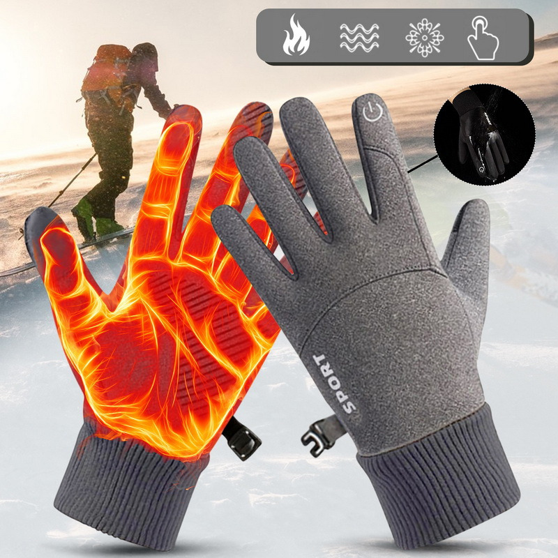 Touchscreen Fishing Gloves for Men and Women, Water Resistant