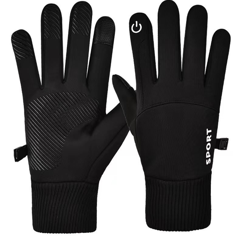 Winter Waterproof Windproof Gloves Men Women Sports Fishing Temu