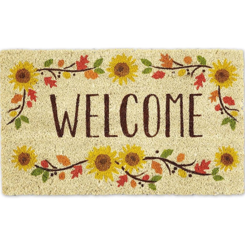 Welcome Entrance Doormat, Low Pile Indoor Outdoor Entrance Mat For High  Traffic Area, Non-slip Bathroom Mat Carpet, For Autumn Thanksgiving  Halloween Harvest Festival, Home Decor, Room Decor - Temu