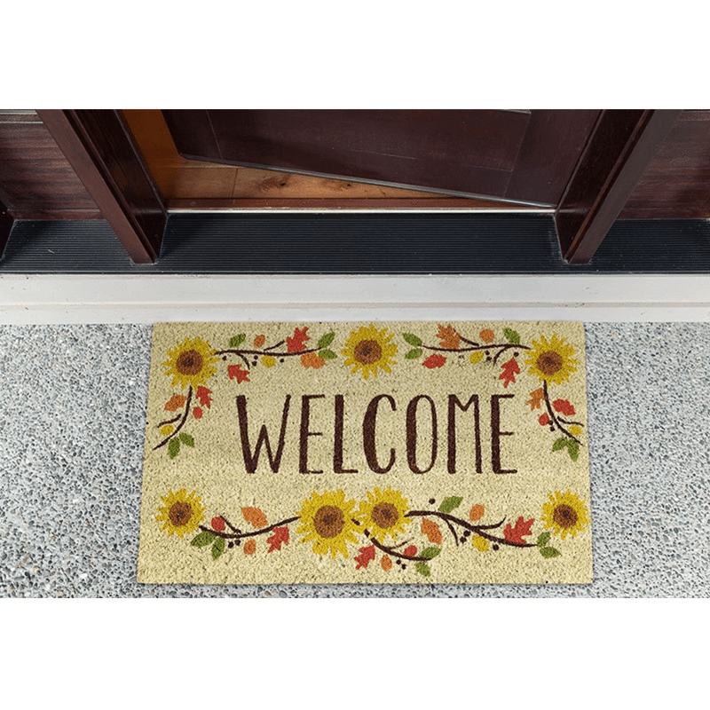 Welcome Entrance Doormat, Low Pile Indoor Outdoor Entrance Mat For High  Traffic Area, Non-slip Bathroom Mat Carpet, For Autumn Thanksgiving  Halloween Harvest Festival, Home Decor, Room Decor - Temu