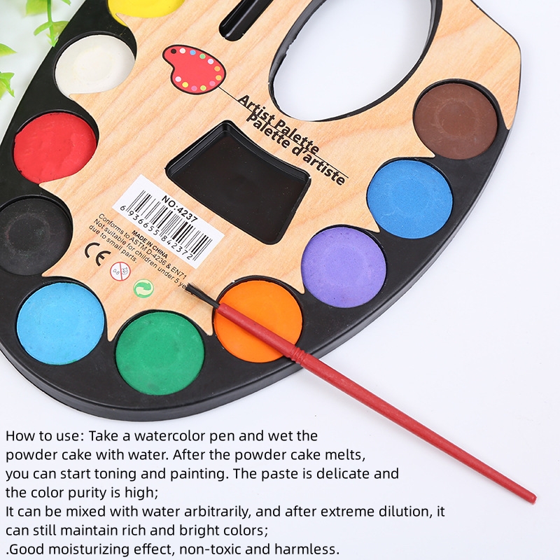 Non Toxic Water Color Paint Set for Kids and Students DIY - China