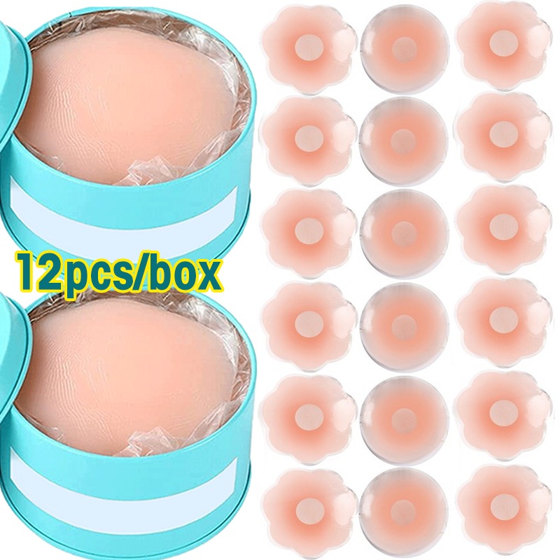 Reusable Nipple Covers Strapless Invisible Self adhesive - Temu