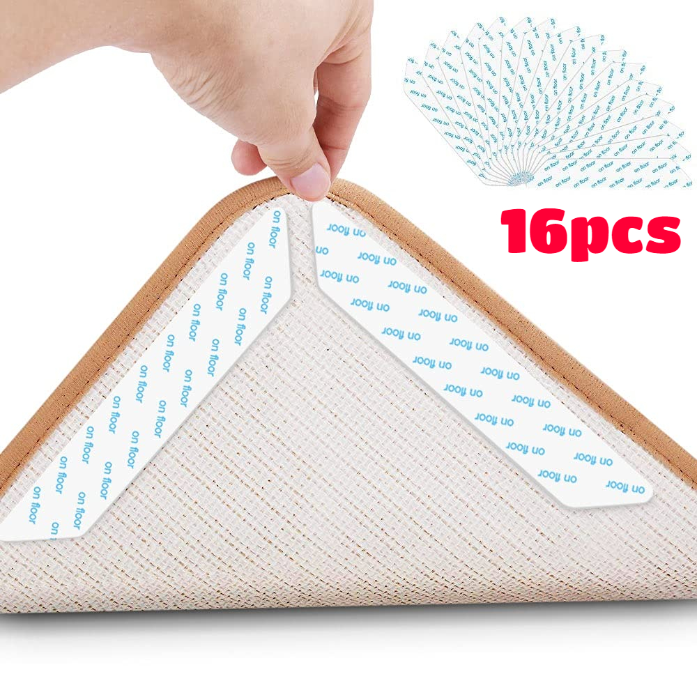 Anti slip Rug Grip Tape Reusable Carpet Pad Rug Tape Easy - Temu