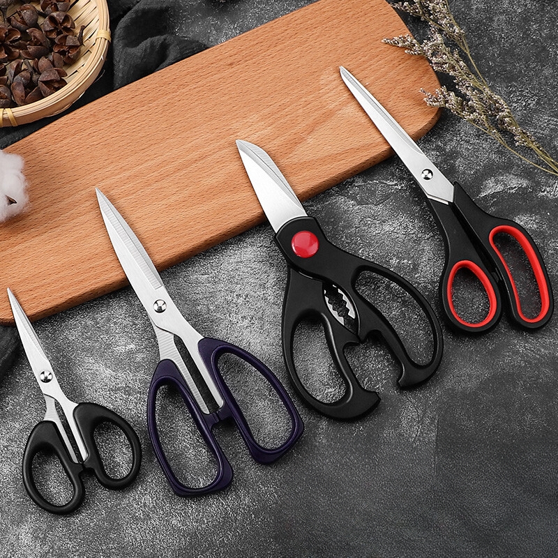 Stainless Steel Kitchen Scissors Food Scissors Strong - Temu
