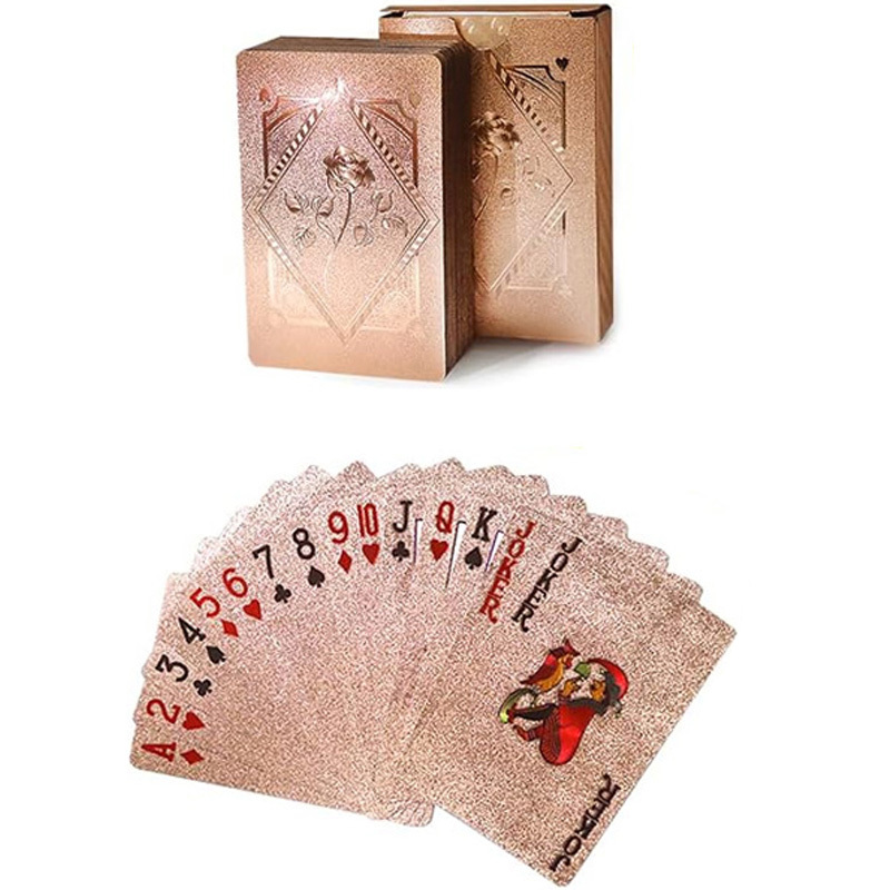 1 Deck Of Playing Card Poker Cards Premium Black Poker Cards