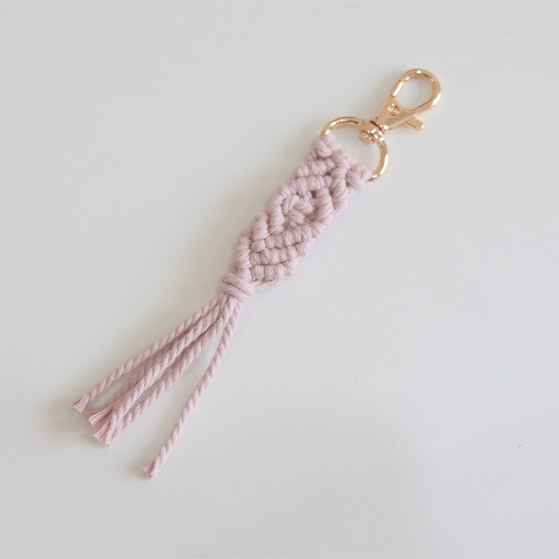 Handmade Bag Charms - Braided with tassels