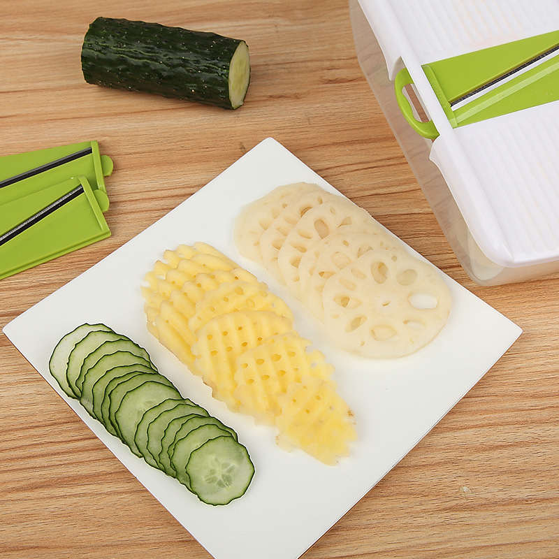 Kitchen Vegetable Cutter, Potato Cucumber Shredder, Shredder, Household  Multifunctional Vegetable Cutter, Dicer - Temu