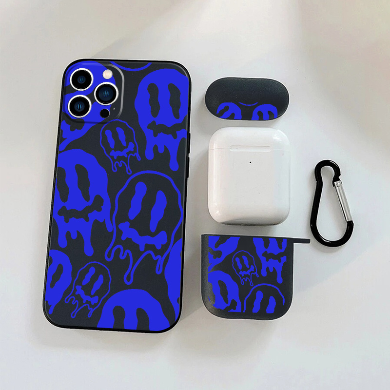 

1pc Case For Airpods Pro & 1pc Case Graphic Phone Case For Iphone 11 14 13 12 Pro Max Xr Xs 7 8 6 Plus Mini, For Airpods Pro (2nd Generation) Earphone Case Luxury Cover Soft Earphone Protective Cases