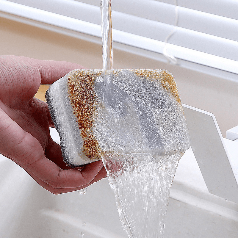 Double Sided Scouring Pad Household Cleaning Sponge