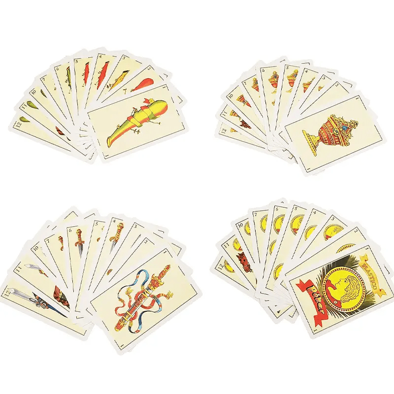 6 X NAIPES BARAJA ESPANOLA SPANISH PLAYING CARDS DECK CARTAS BRISCAS TAROT