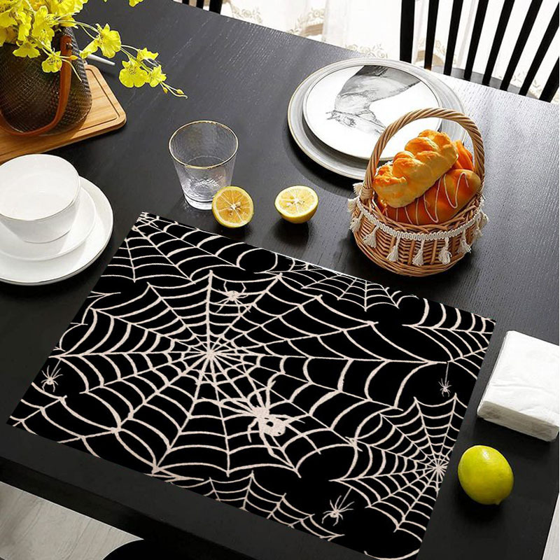 Comprar Mantel individual para mesa de Halloween, mantel creativo