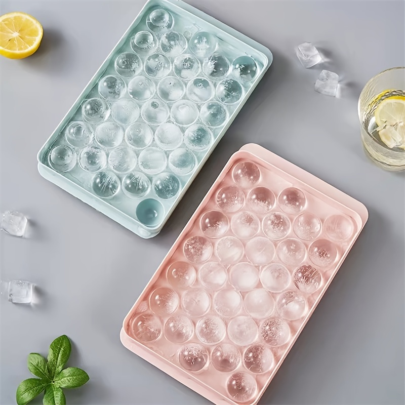 Silicone Ice Block Mold Kitchen Ice Tray Ice Mold Ice Box Making Ice Box  Cover #