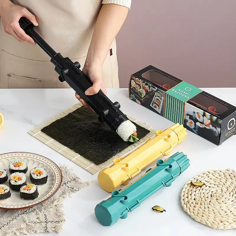Sushi Bazooka, Sushi Maker, Diy Homemade Sushi Roller Machine, Food Grade  Plastic Sushi Making Kit For Beginners, Diy Sushi Bazooka, Sushi Maker  Tools, Sushi Roller, Sushi Mold, Baking Tools - Temu