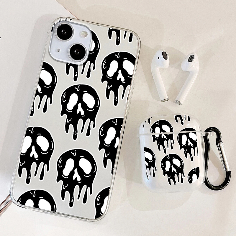 1 Funda Auriculares Airpods1/2 + 1 Funda Teléfono Iphone 11 - Temu