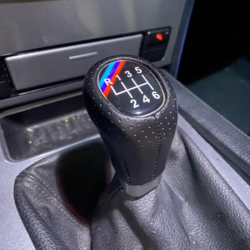 Acheter Couvercle anti-poussière pour levier de vitesse de voiture, poignée  de frein à main, housse en Faux cuir pour modèles manuels BMW E30 E36 E34  E46 Z3