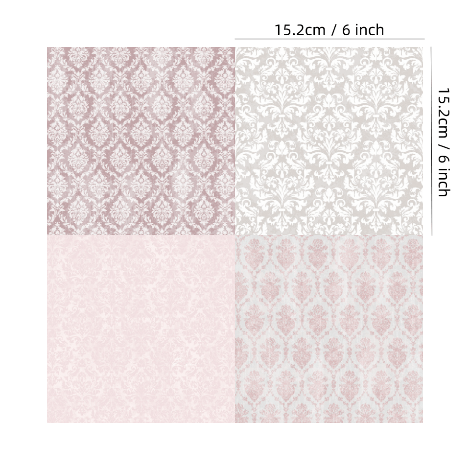 Aesthetic Scrapbook Paper Baroque Wallpaper Theme Single - Temu