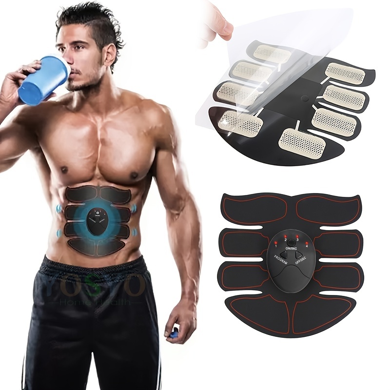 Tone Your Abs Buttocks Hips At Home With Muscle Stimulator - Temu