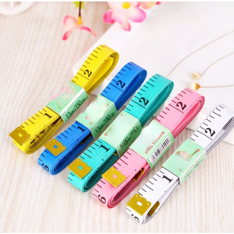 60 1.5M Sewing Cloth Tailor Soft Flat Tape Body Measuring Ruler soft ruler