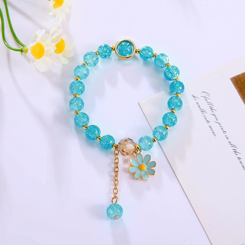 Pulseras para niños- pulseras para niñas- pulsera de cara sonriente-  pulsera de flores de margarita- ajustes para niñas- regalos de verano-  regalos de